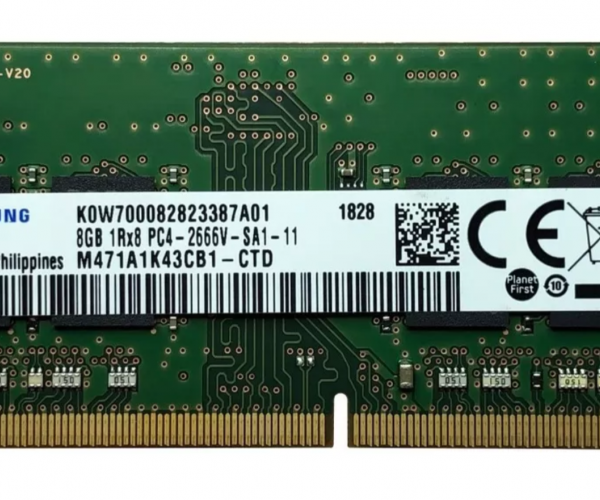 Memoria Ram Samsung 8gb M471a1k43cb1-ctd Ddr4 2666mhz Laptop